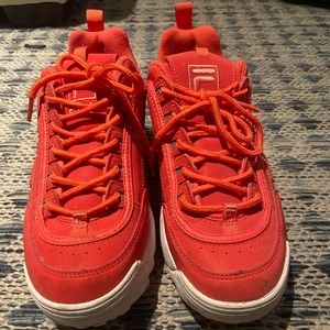 Women’s FILA sneakers. Lightly worn, good condition.